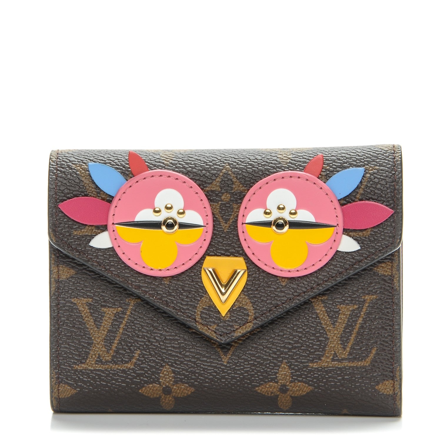 Louis Vuitton Monogram Lovely Birds Victorine Wallet 1 of 7