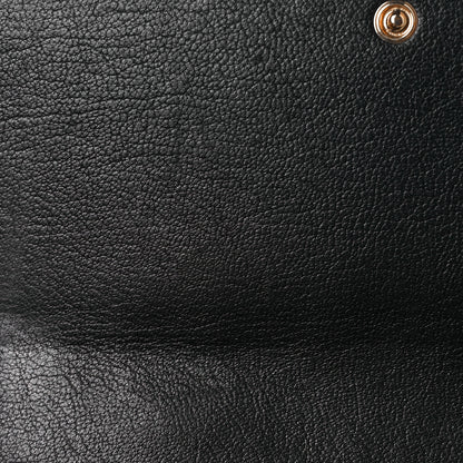 Saint Laurent Chevre Belle De Jour Flap Wallet Black 9 of 9