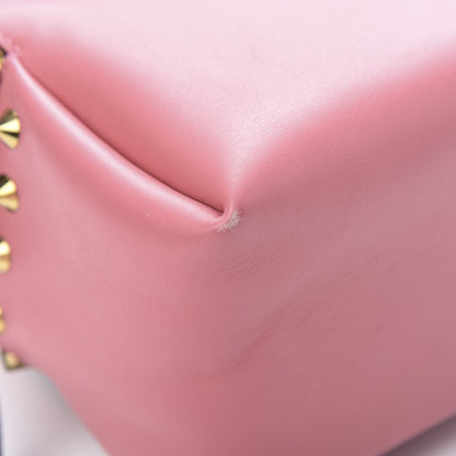 MCM Calfskin Mini Duchess Polke Studs Backpack Pink 9 of 16