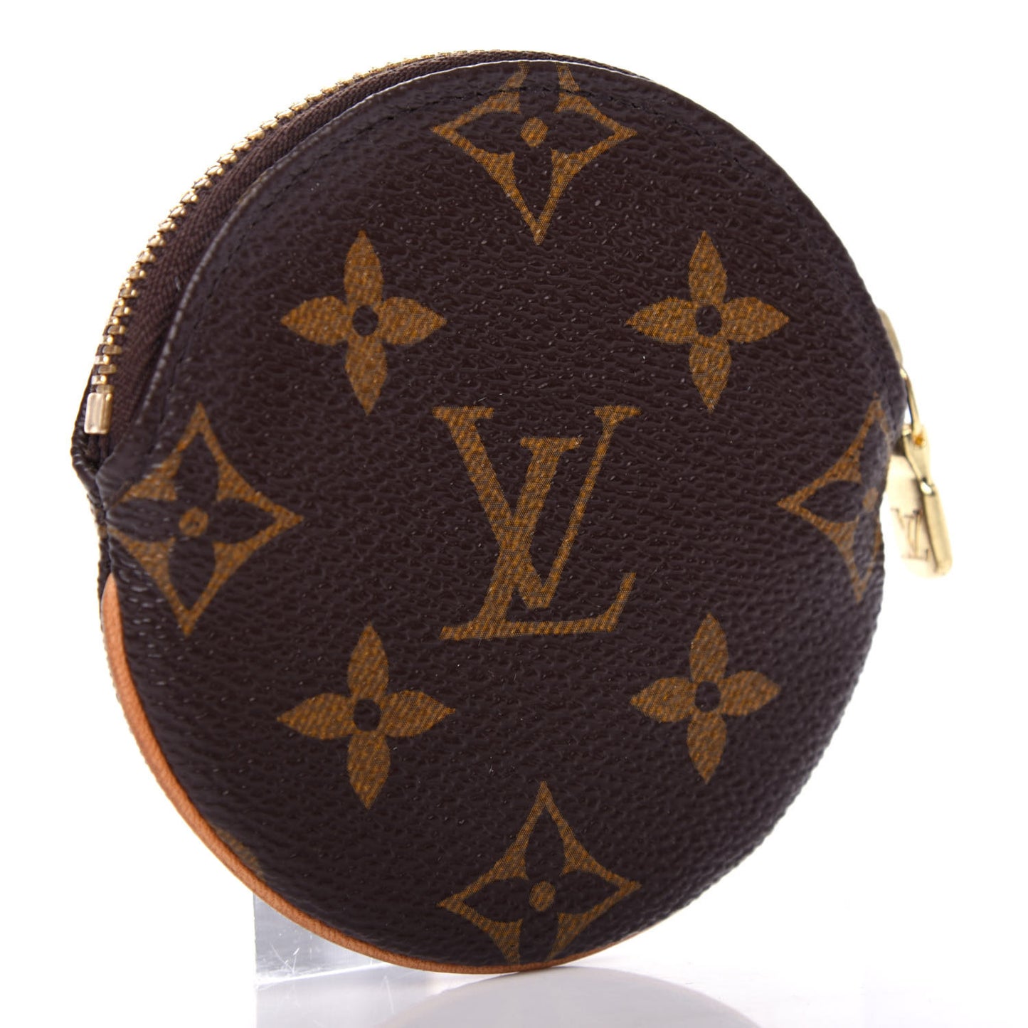 Monogram Round Coin Purse