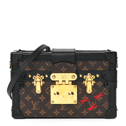 Louis Vuitton Monogram Petite Malle Black 1 of 12