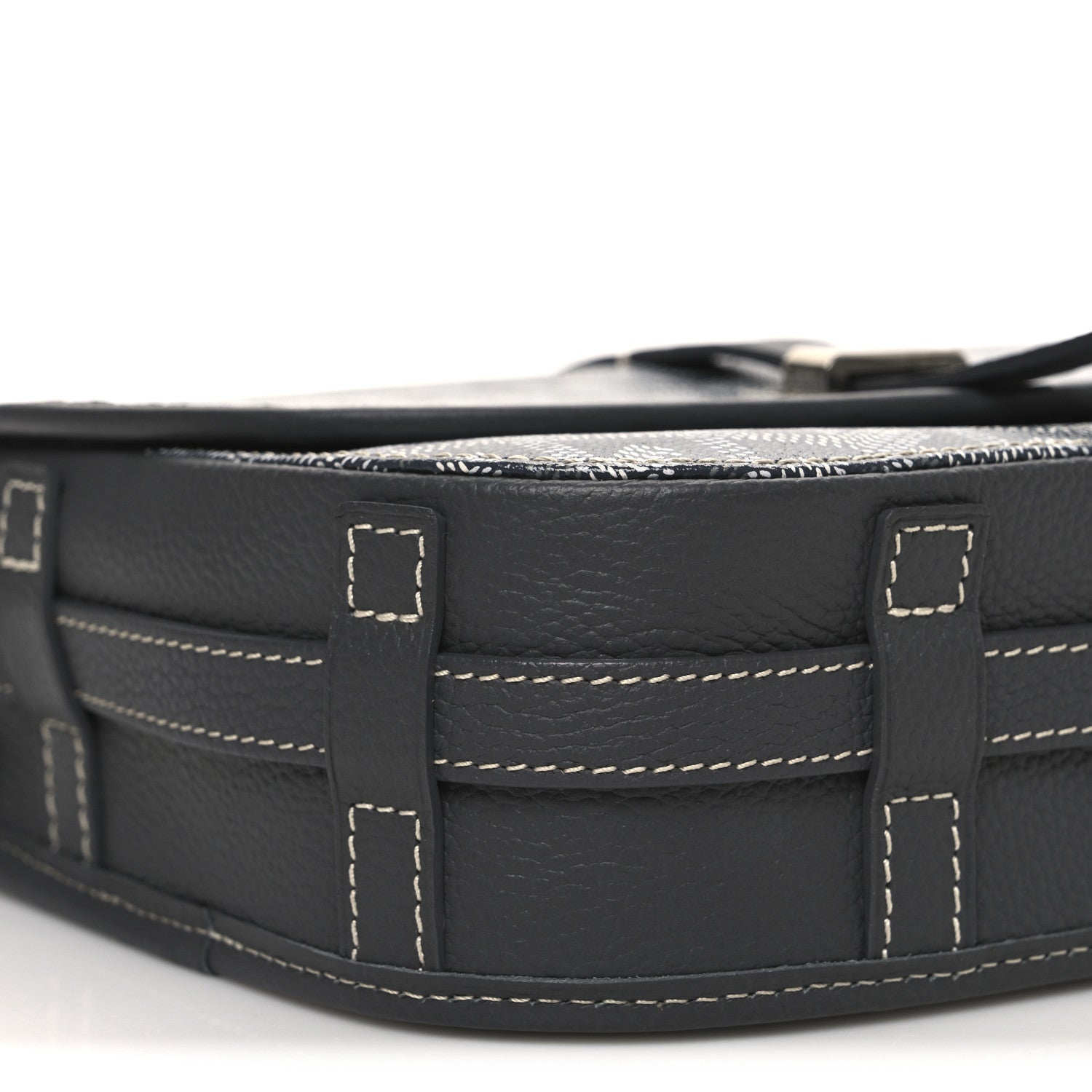 Goyard Goyardine Belvedere II PM Messenger Bag Gray 8 of 9