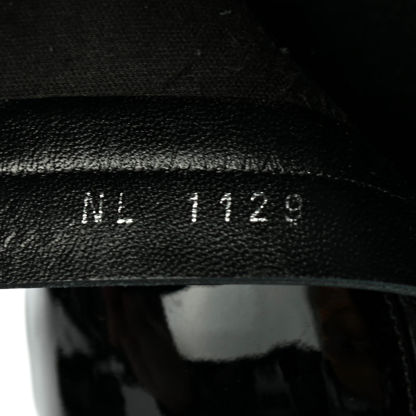 Patent Silhouette Ankle Boots 35.5 Black