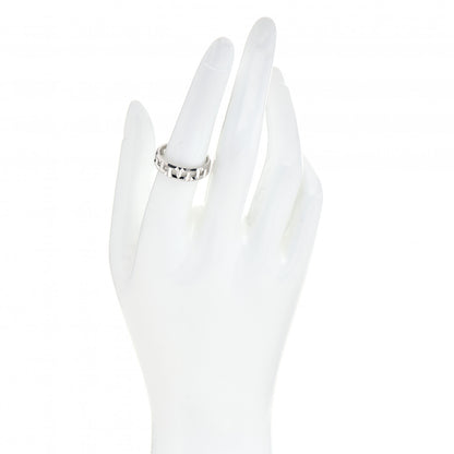Tiffany 18K White Gold T True Wide Ring 56 7.5 2 of 5