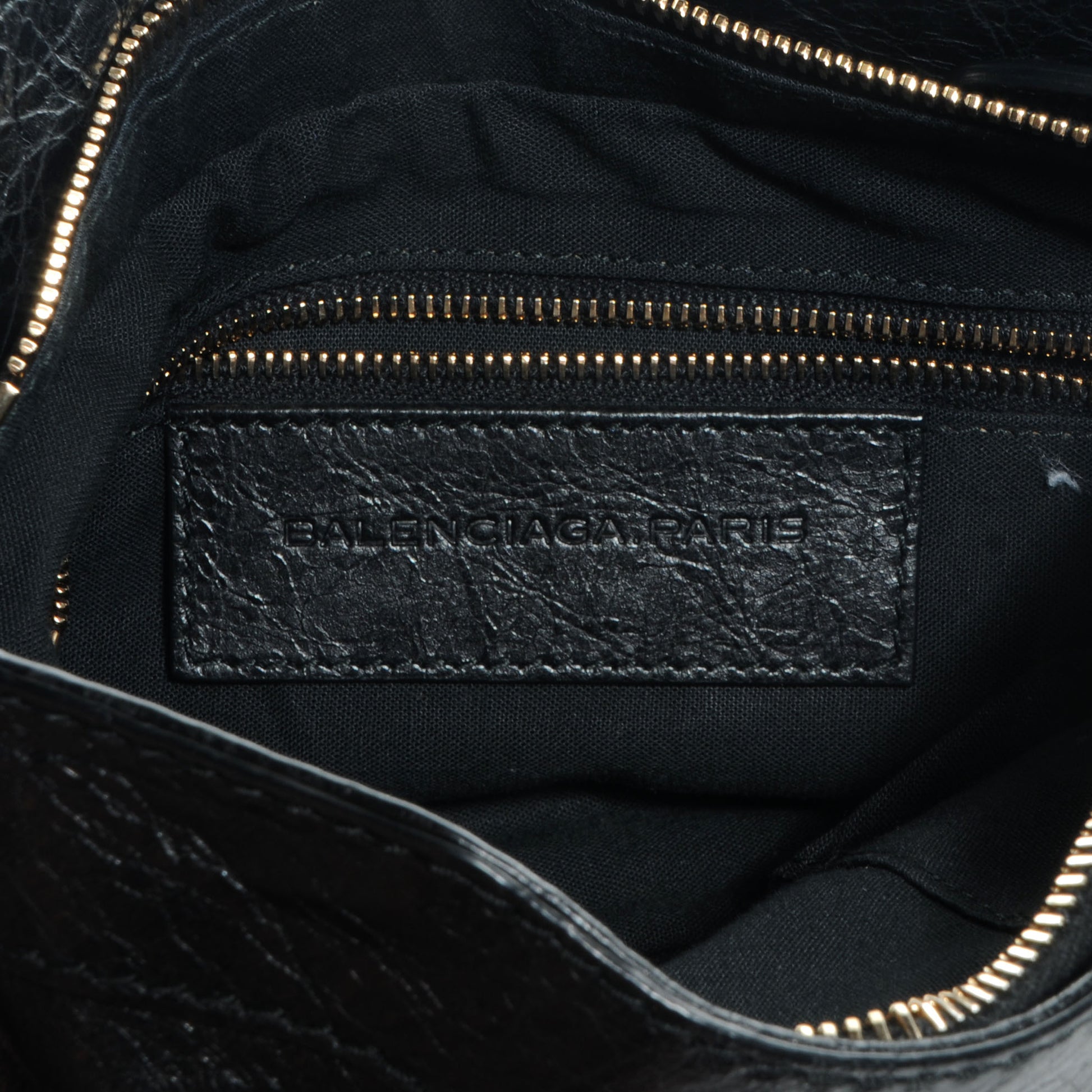 Balenciaga Agneau Giant 12 Rose Gold Hardware Hip Black 6 of 8