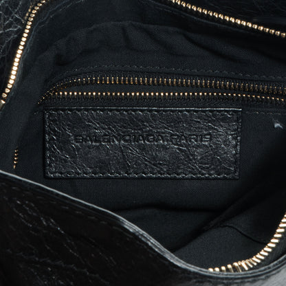 Balenciaga Agneau Giant 12 Rose Gold Hardware Hip Black 6 of 8