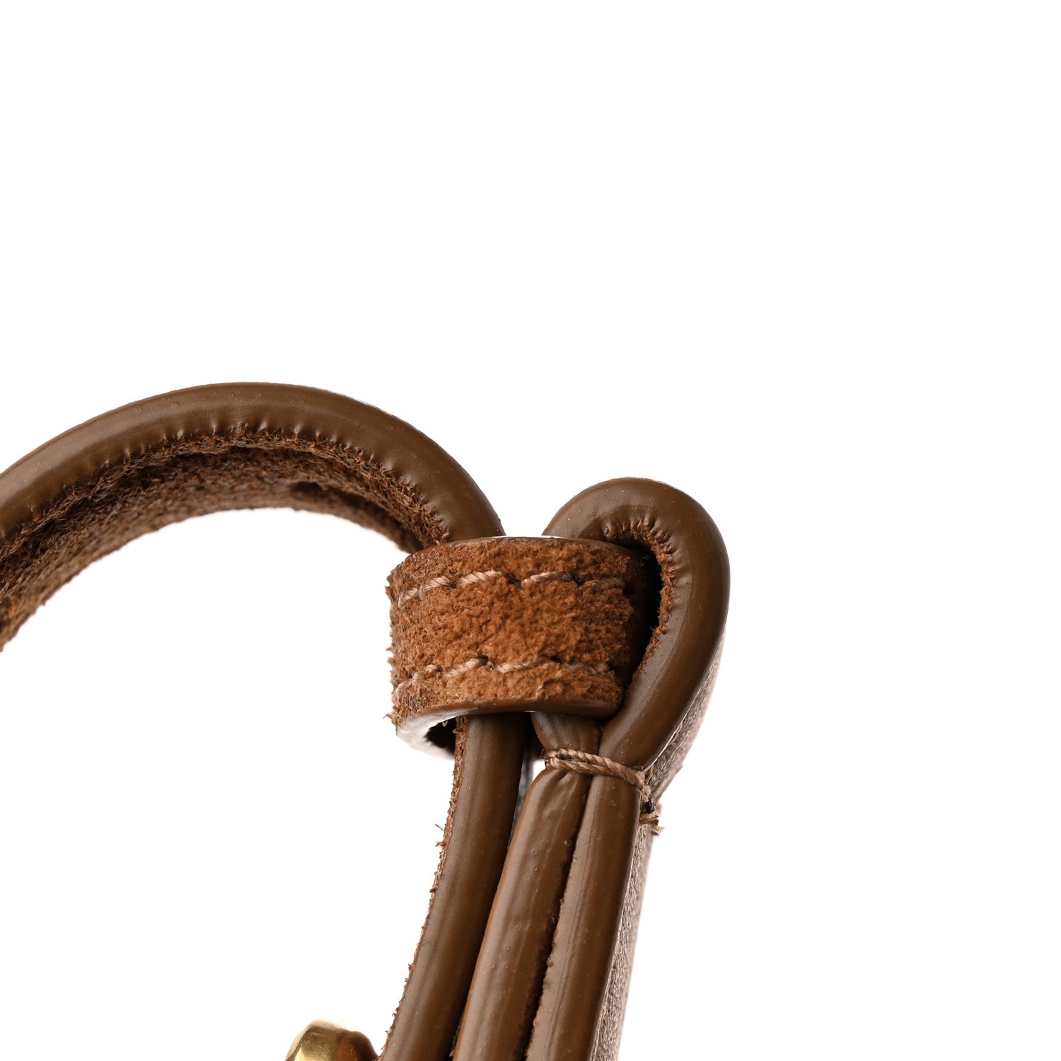 Saint Laurent Suede Calfskin Monogram Medium Kaia Satchel Light Cinnamon 13 of 13
