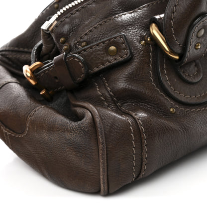 Chloe Calfskin Medium Paddington Satchel Chocolate 10 of 11