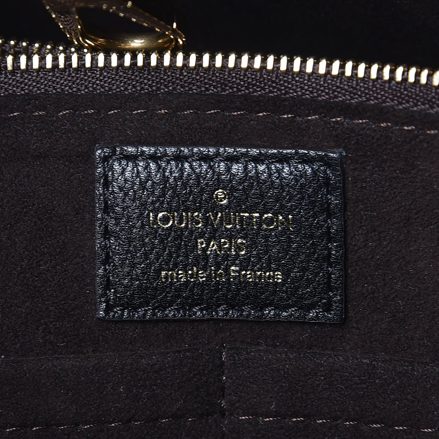 Louis Vuitton Calfskin Monogram Kimono Tote Black 6 of 9