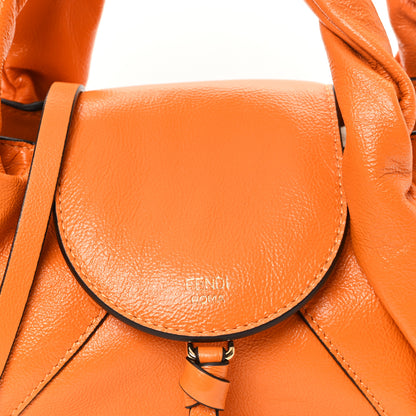 Fendi Calfskin Mini Spy Flame Orange 7 of 9