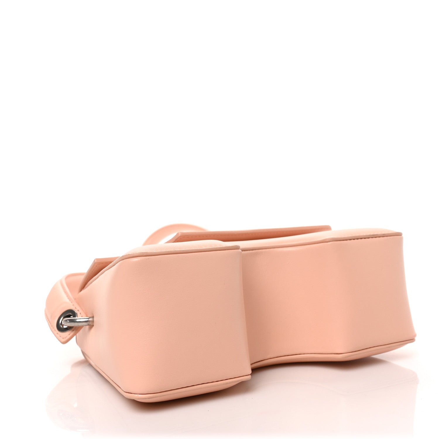 Off-White Calfskin Burrow 22 Shoulder Bag Light Pink 4 of 8