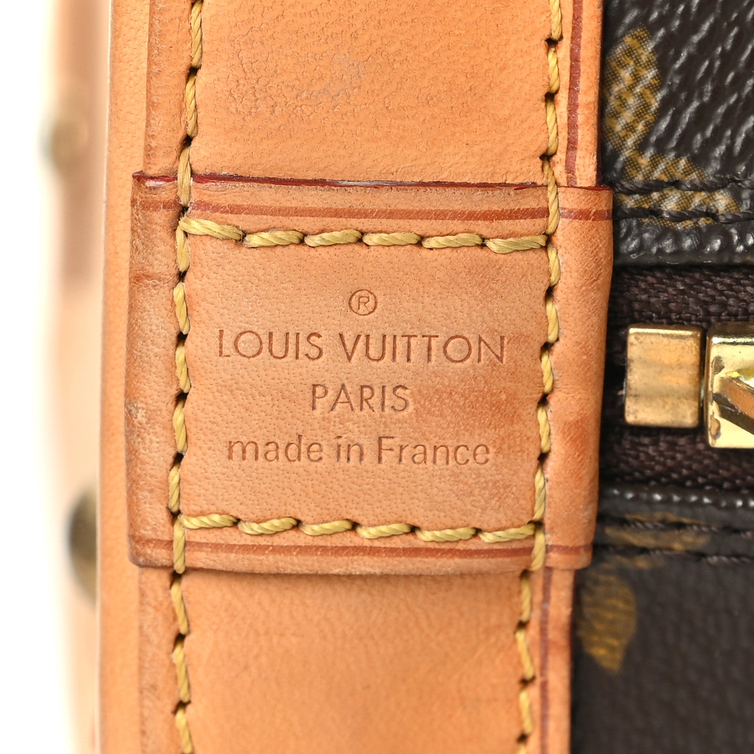 Louis Vuitton Monogram Alma BB 6 of 9