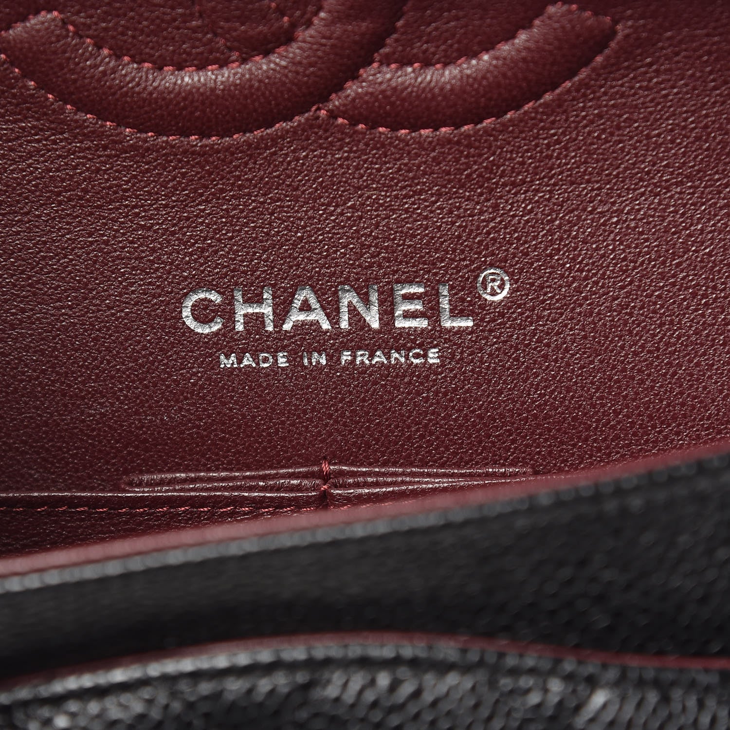 Chanel Caviar Quilted Medium Double Flap Black 8 of 11