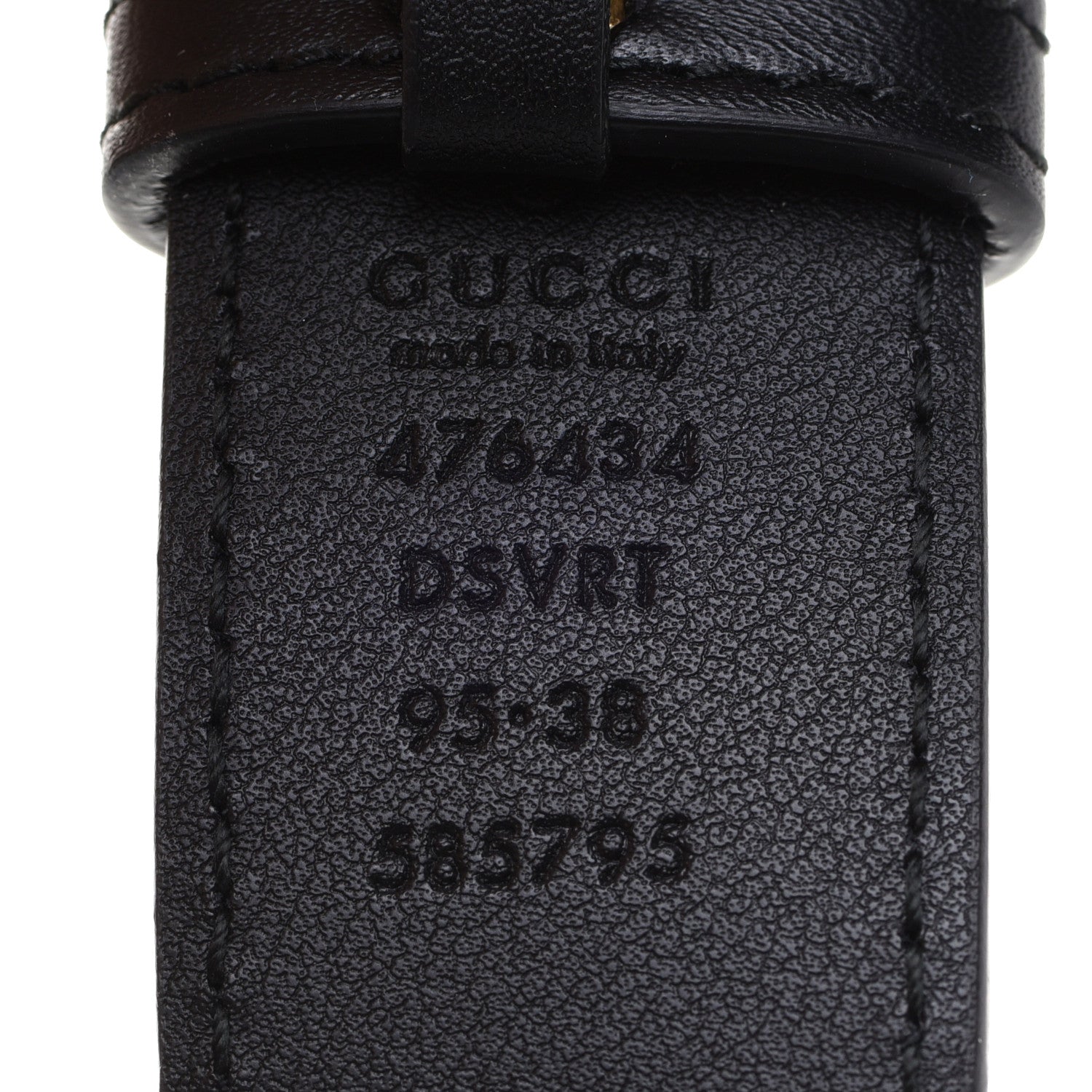 Gucci Calfskin Matelasse GG Marmont Belt Bag 95 38 Black 14 of 20