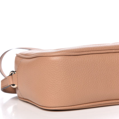 Gucci Pebbled Calfskin Small Soho Disco Bag Rose Beige 8 of 9