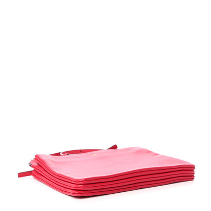 Celine Lambskin Large Trio Crossbody Bag Fuchsia 4 of 8
