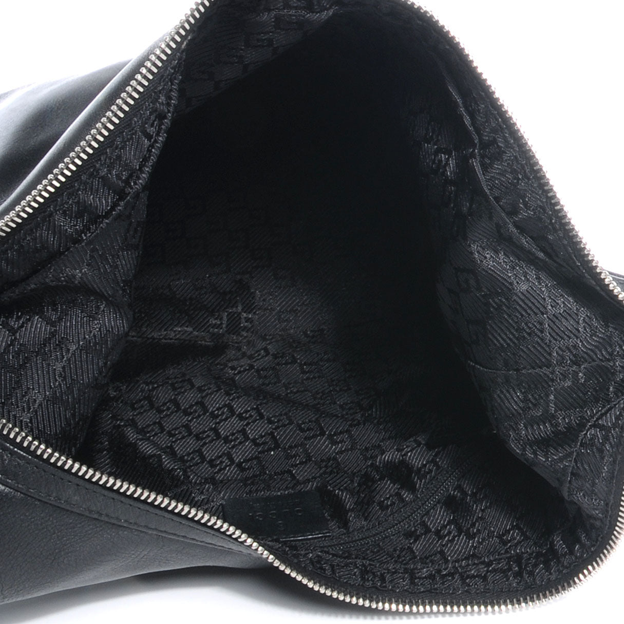 Leather Medium Hobo Black