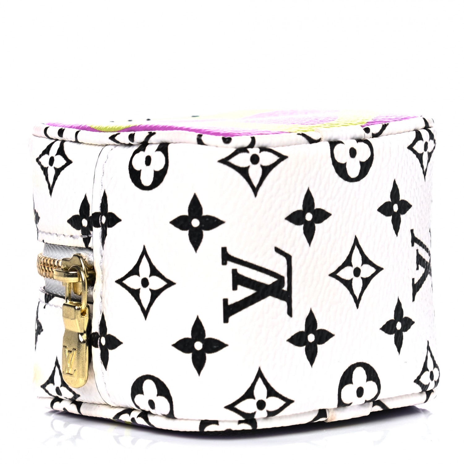 Louis Vuitton Monogram Giant Cube Coin Purse Pink 3 of 6