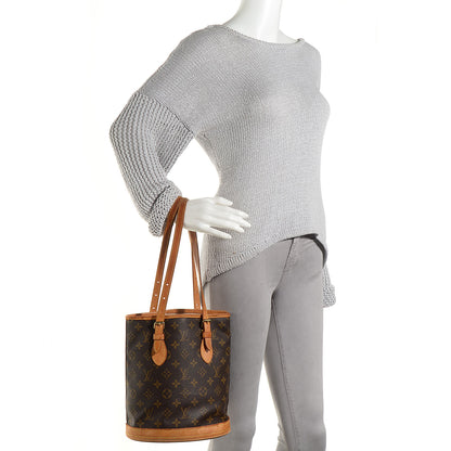 Louis Vuitton Monogram Petit Bucket 23 2 of 7