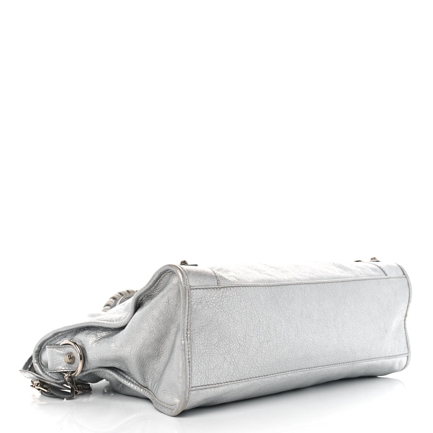 Balenciaga Metallic Agneau Giant 12 Silver Hardware City Gris Aluminum 5 of 11