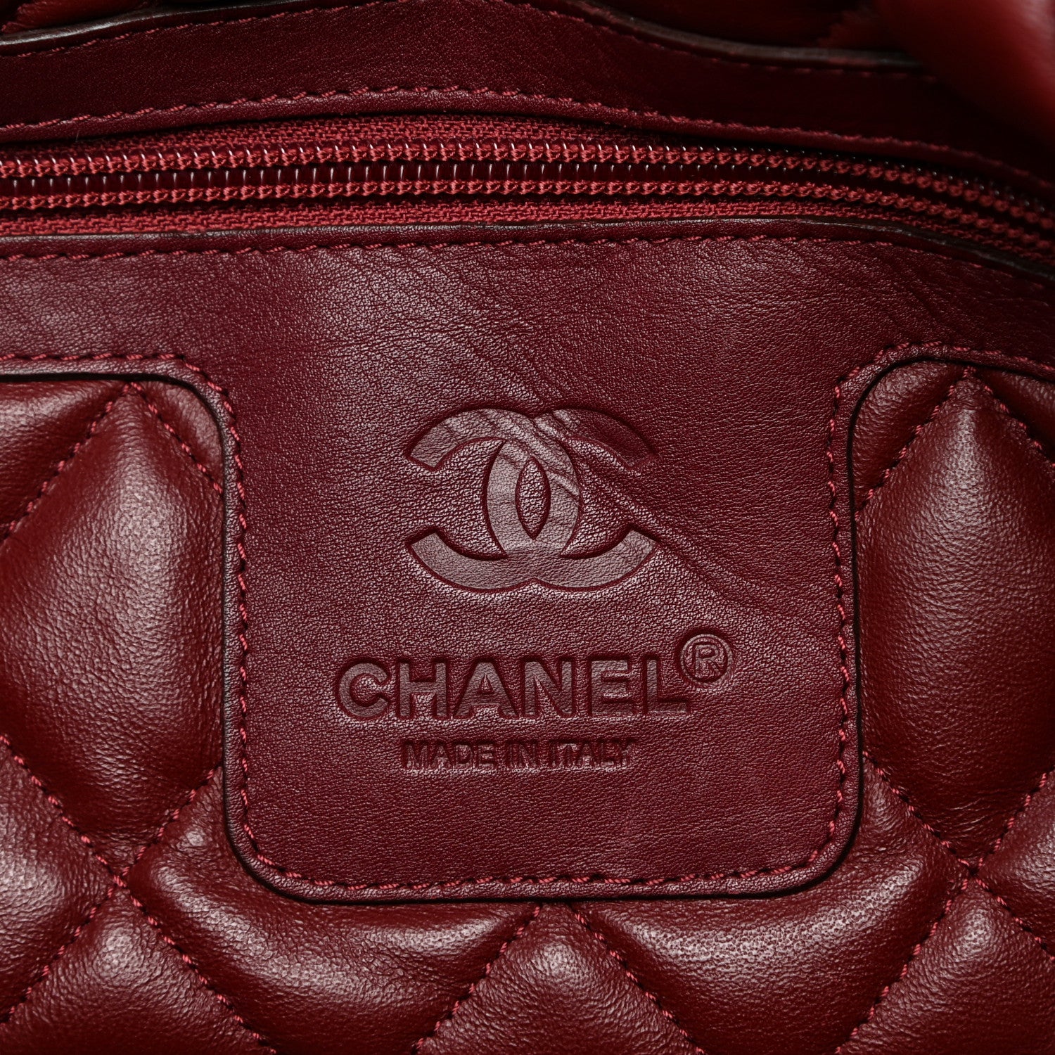 Chanel Lambskin Quilted Medium Coco Cocoon Reversible Tote Black 5 of 19