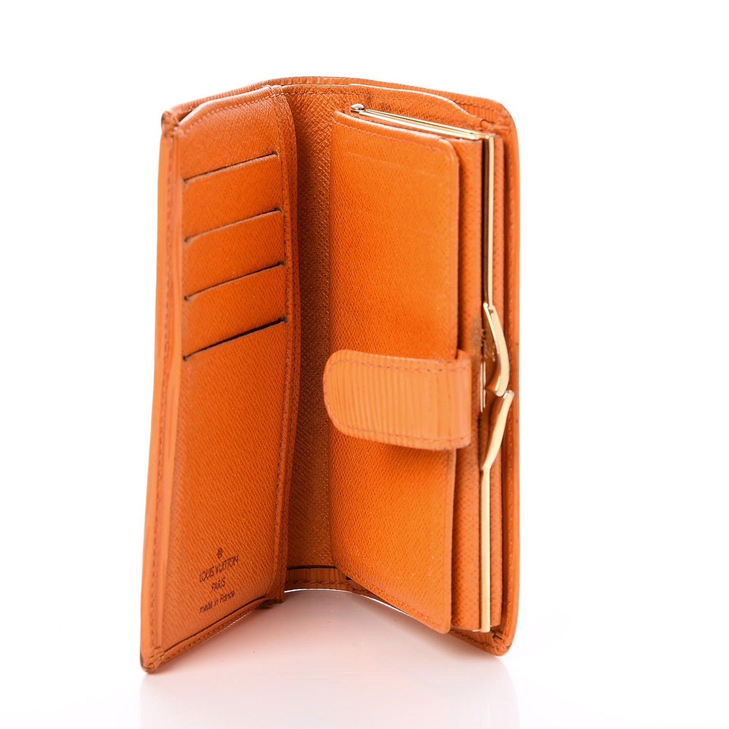 Epi French Purse Wallet Mandarin