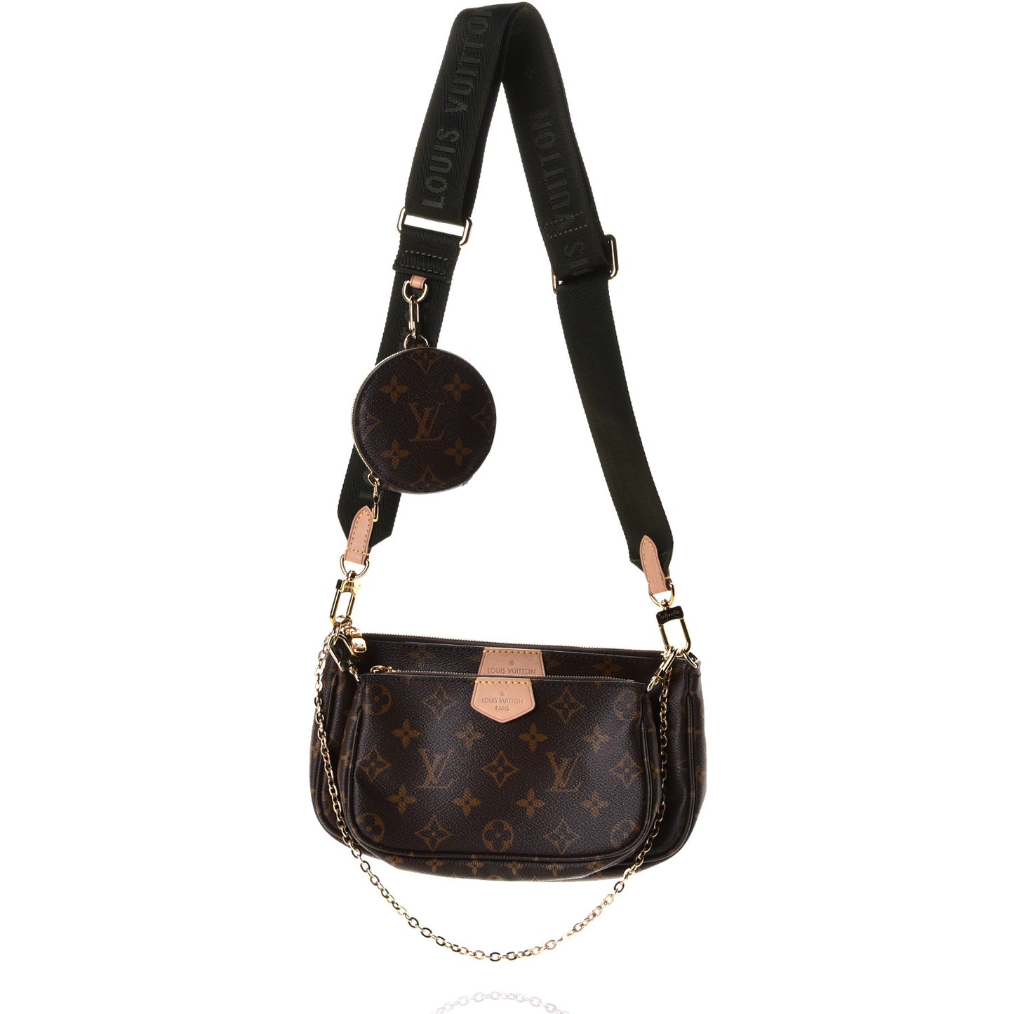 Monogram Multi Pochette Accessories Kaki