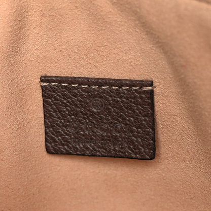 Gucci GG Supreme Monogram Large Ophidia Pouch Clutch Brown 6 of 8