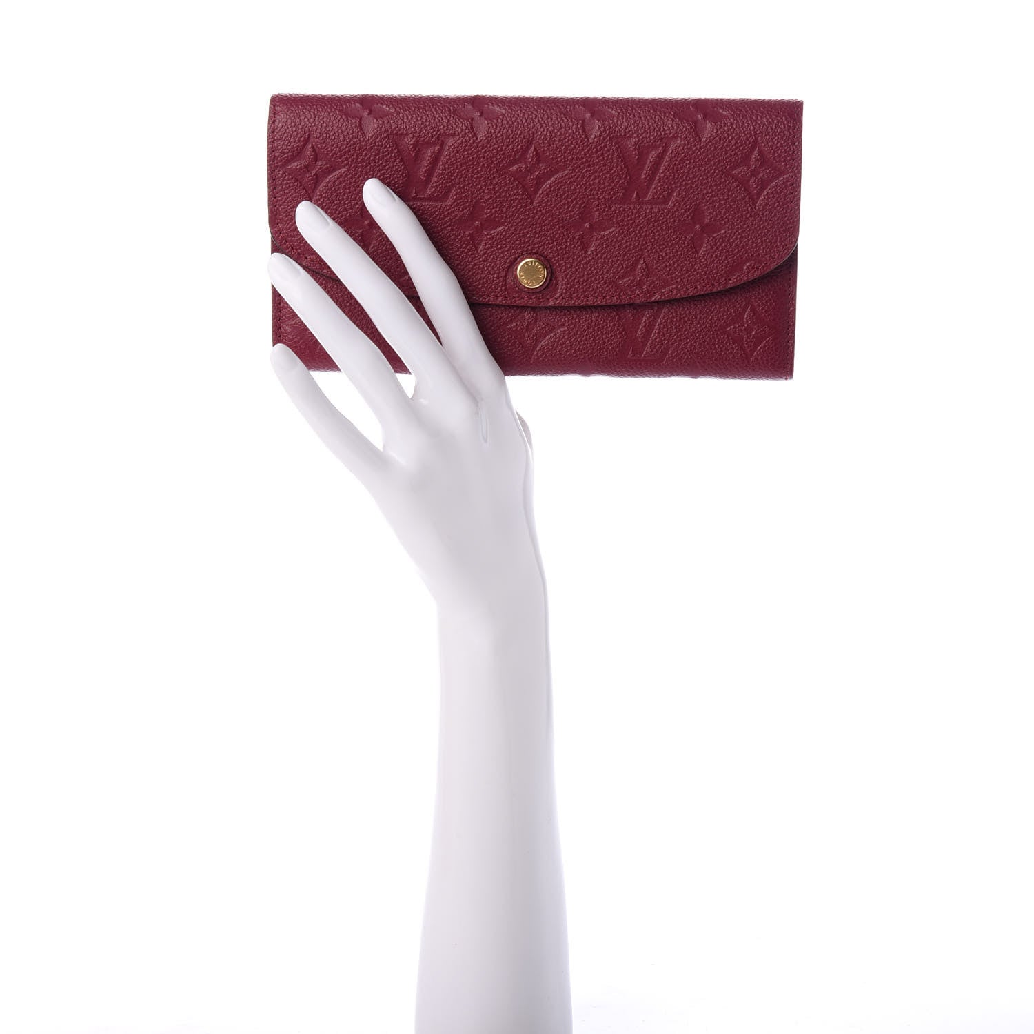 Louis Vuitton Empreinte Emilie Wallet Raisin 2 of 8