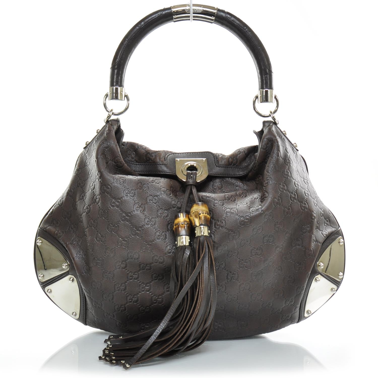 Gucci Guccissima Large Indy Brown 1 of 8