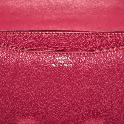 Hermes Chevre Mysore Constance 18 Rose Shocking 6 of 15