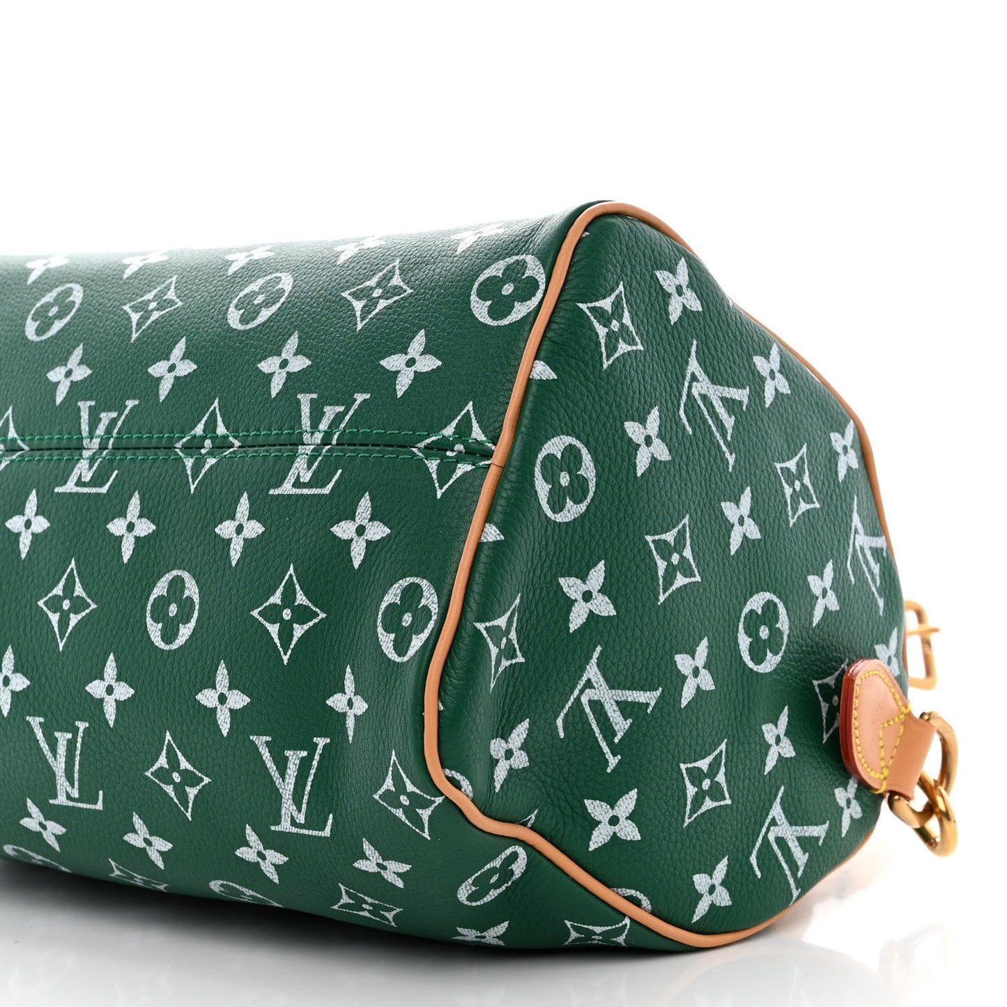 Calfskin Monogram Speedy P9 Bandouliere 25 Green