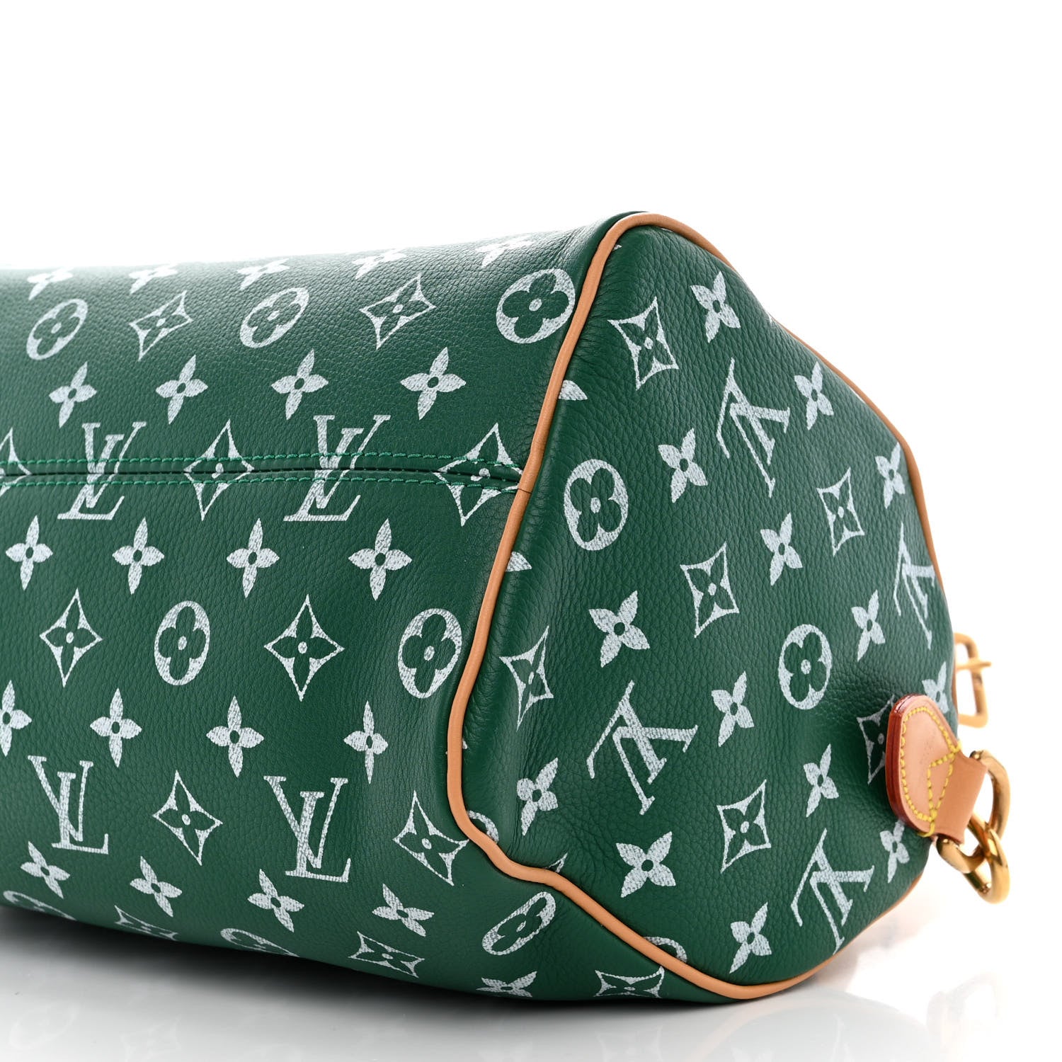 Louis Vuitton Calfskin Monogram Speedy P9 Bandouliere 25 Green 9 of 10