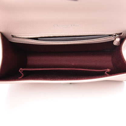 Christian Dior Grained Calfskin Cannage Small Diorama Flap Bag Rose Poudre 5 of 13