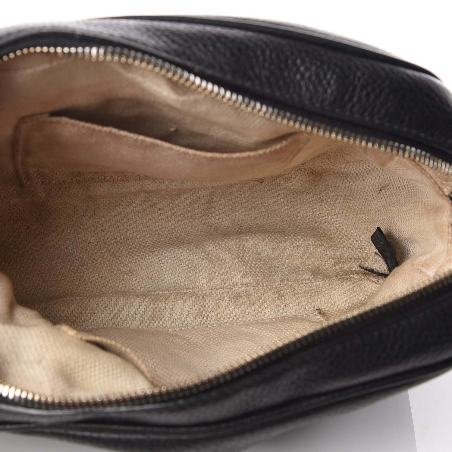Gucci Pebbled Calfskin Small Soho Disco Bag Black 7 of 13