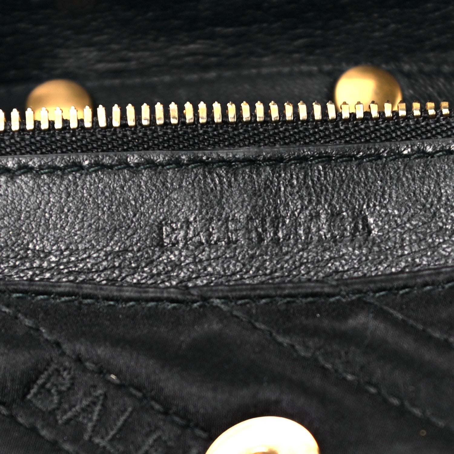 Balenciaga Satin Jacquard Logo Matelasse BB Wallet On Chain Black 6 of 8