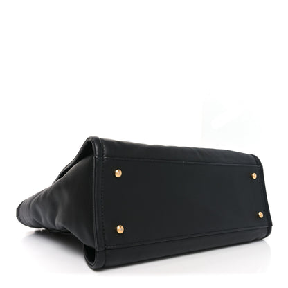 Chanel Calfskin Small Deauville Tote Black 5 of 11