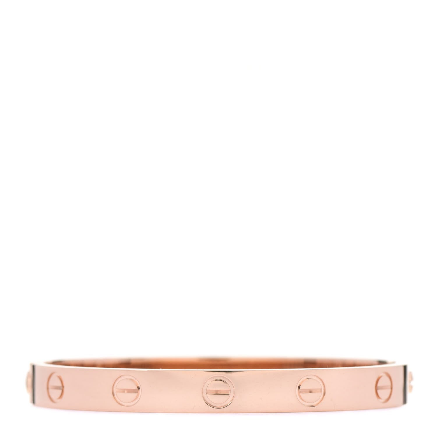 Cartier 18K Pink Gold LOVE Bracelet 15 1 of 6