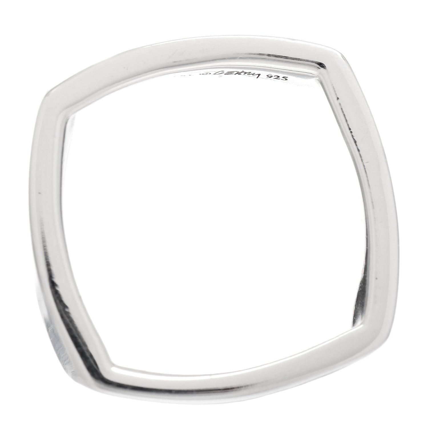 Tiffany Sterling Silver Frank Gehry Narrow Band Ring 50 5.25 4 of 5