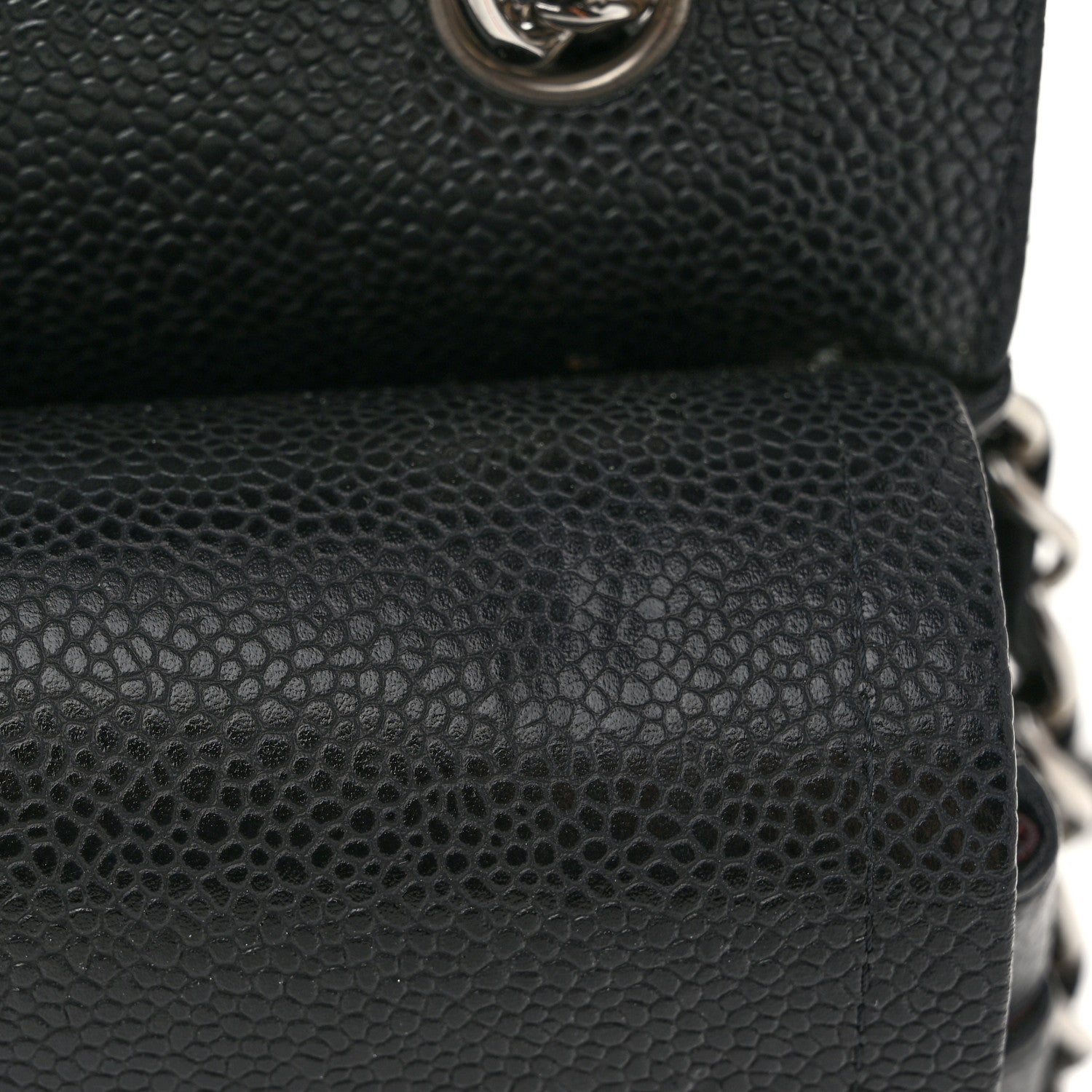 Chanel Caviar Quilted Jumbo Double Flap Black 11 of 11