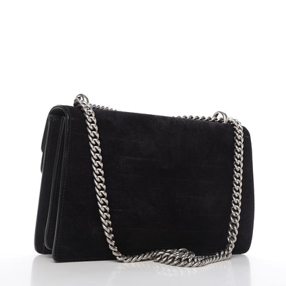 Gucci Suede Small Dionysus Shoulder Bag Black 3 of 10
