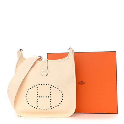Hermes Taurillon Clemence Evelyne III PM Nata 12 of 12