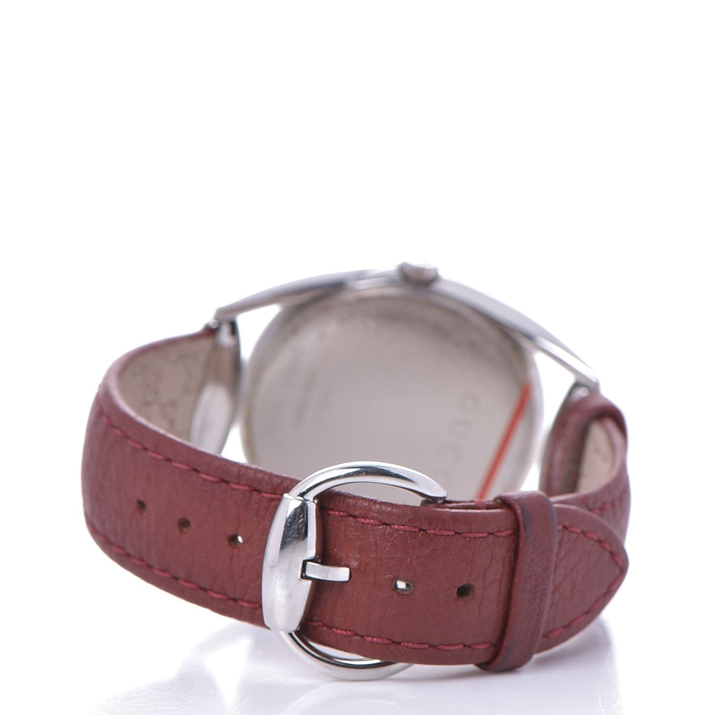 Stainless Steel Calfskin 34mm Horsebit Quartz Watch
