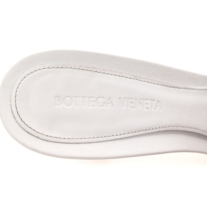 Bottega Veneta Nappa Matelasse Padded Mule Sandals 39.5 Optic White 8 of 10