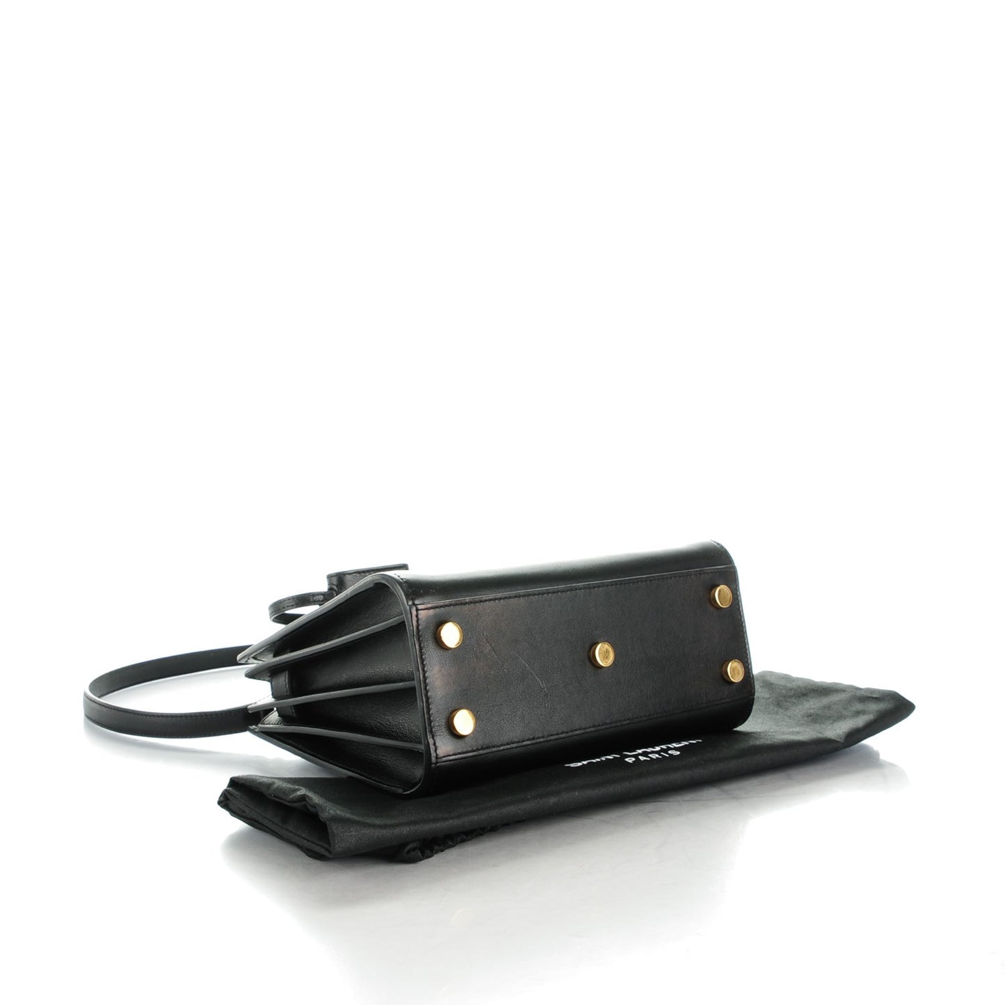 Calfskin Nano Sac De Jour Black