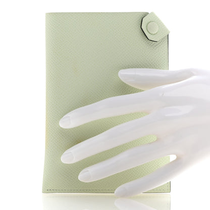 Hermes Epsom Tarmac PM Passport Holder Vert Fizz 2 of 10