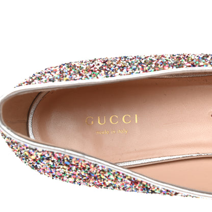 Gucci Crystal Horsebit Lovelight Ballet Flats 40 Multicolor 7 of 8