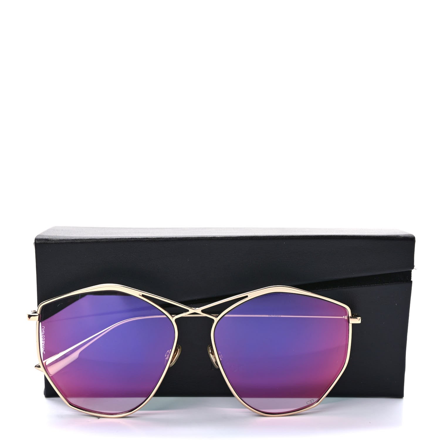 Christian Dior Metal Stellaire 4 Sunglasses Gold 9 of 9