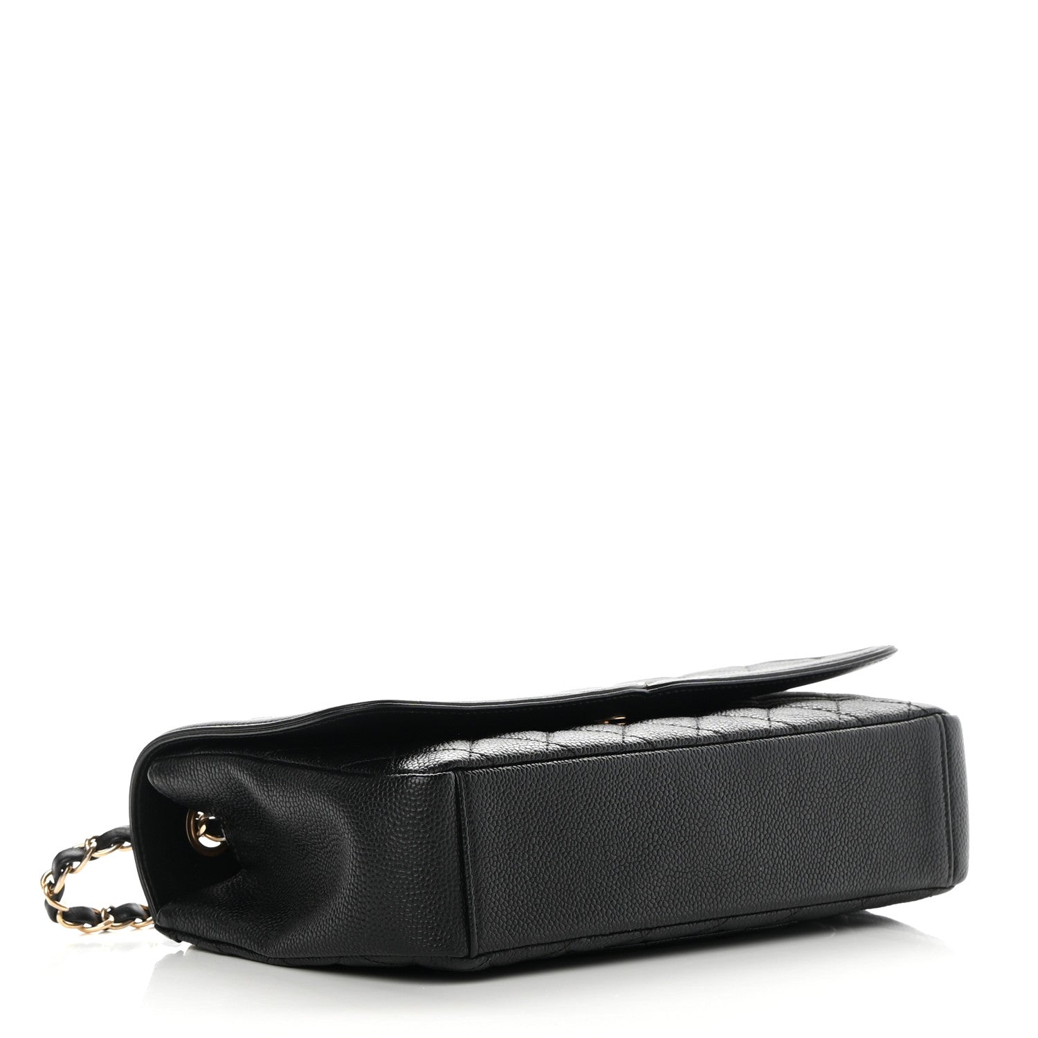 Chanel Caviar Quilted Medium CC Filigree Flap Black 4 of 13