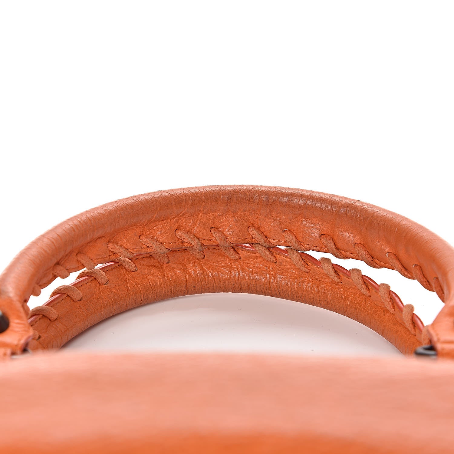 Balenciaga Agneau Classic Hardware Town Tangerine 9 of 18